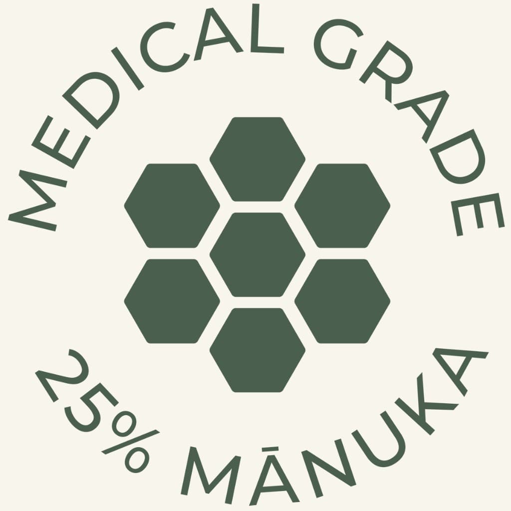 Medical grade 25% Mānuka honey